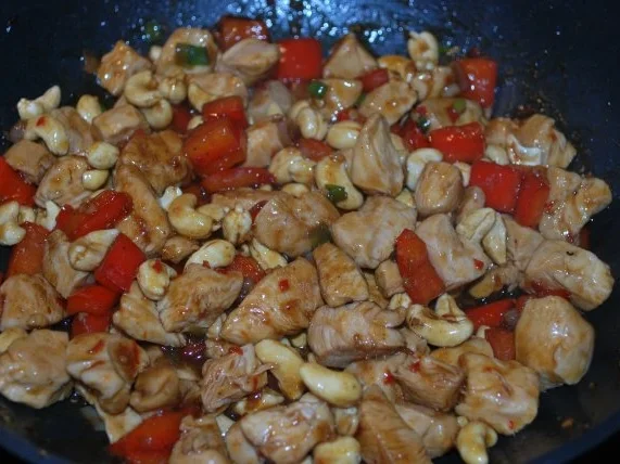 Thai-Hähnchen mit Cashewnüssen - Rezept - Bild Nr. 4