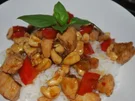 Rezept: Thai-Hähnchen mit Cashewnüssen Thai-Hähnchen mit Cashewnüssen - Rezept