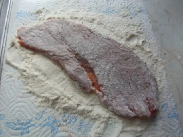 Schweineschnitzel paniert mit frischem Gemüse, Petersilienkartoffeln ....... - Rezept - Bild Nr. 5