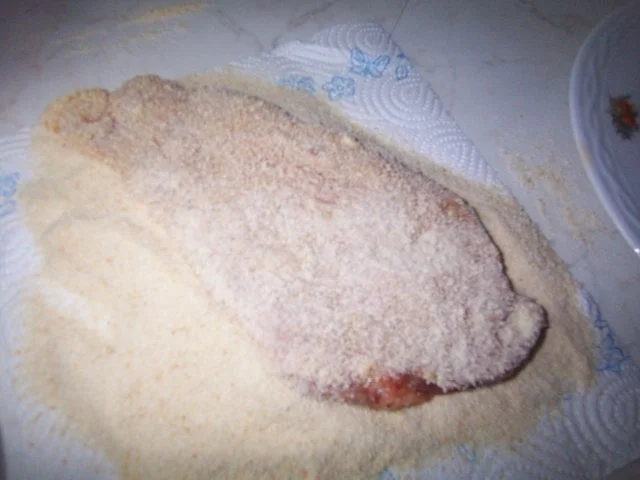 Schweineschnitzel paniert mit frischem Gemüse, Petersilienkartoffeln ....... - Rezept - Bild Nr. 7