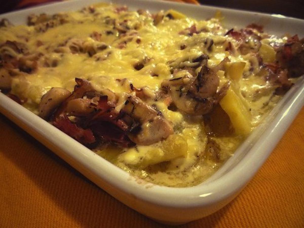 Kartoffel-Pilz-Auflauf - Rezept mit Bild - kochbar.de