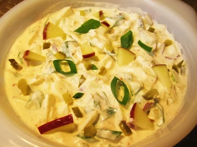 Rezept: "Neue Matjes" mit einem köstlichen Dip ... Bild Nr. 7 "Neue Matjes" mit einem köstlichen Dip ... - Rezept - Bild Nr. 7