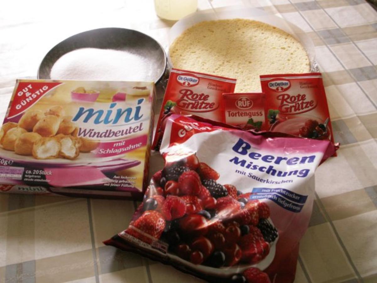 Rote Grütze Torte - schnell &amp; einfach - von tomatenheini