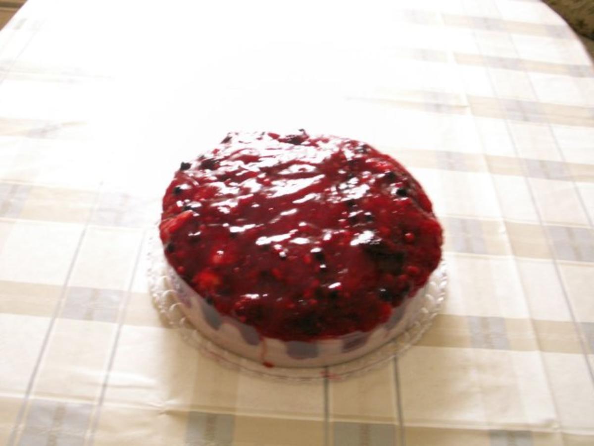 Rote Grütze - Torte - Rezept - Bild Nr. 2