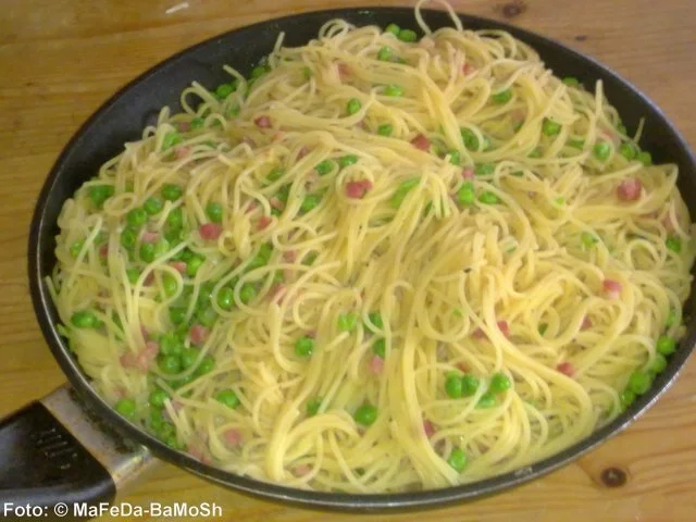 Rezept: Rustikale Spaghetti-Pfanne Rustikale Spaghetti-Pfanne - Rezept