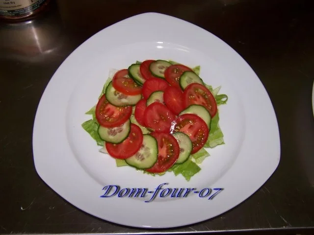 Rezept: Salat mit Garnelen Bild Nr. 3 Salat mit Garnelen - Rezept - Bild Nr. 3