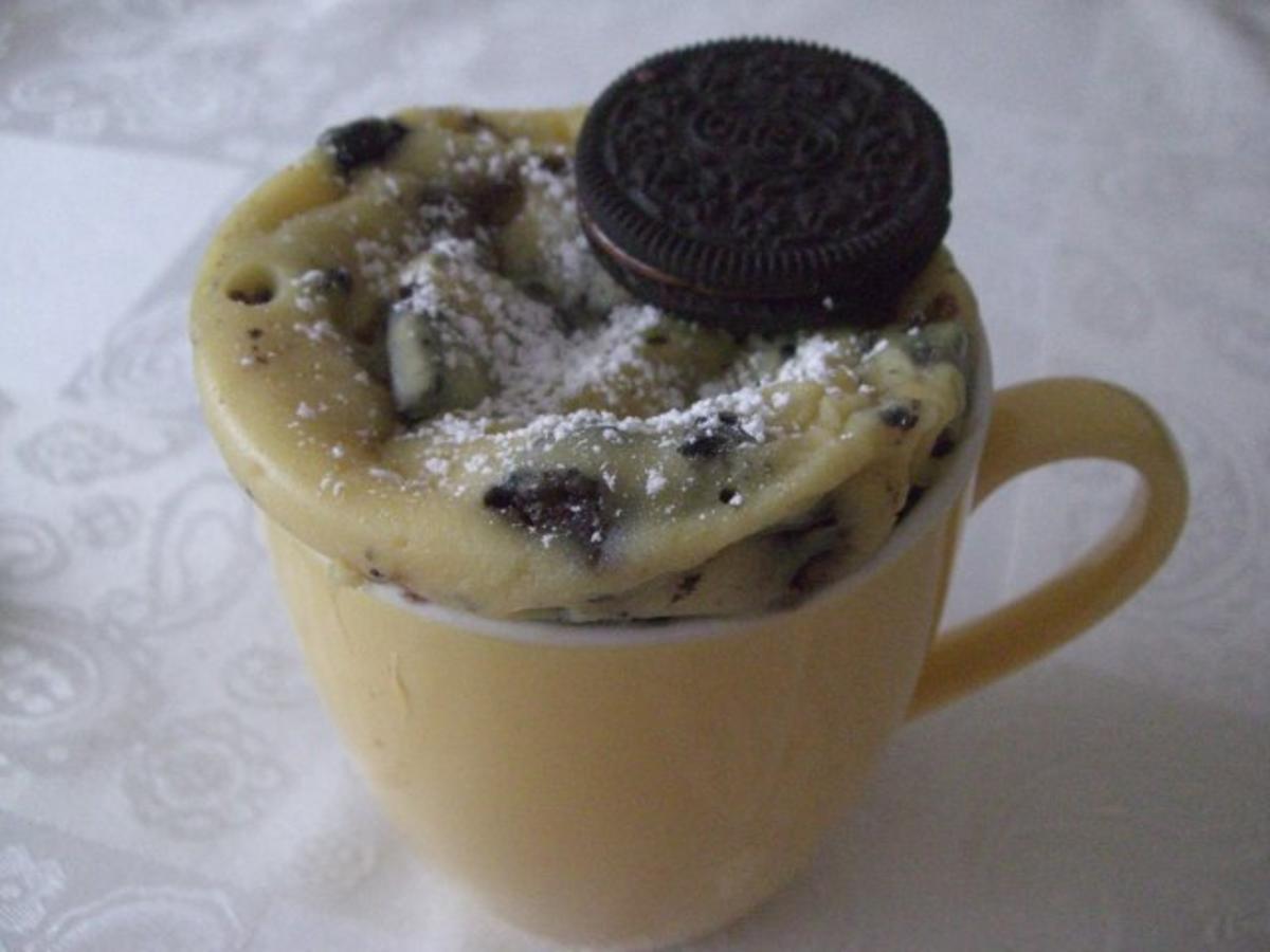 Bilder für Oreo Cheese Cake in a mug - Rezept