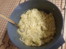 Curryreis im grünen Mantel & einer Soße im Asia-Sttil,mit Putenstifte im feurigen Dipp - Rezept - Bild Nr. 2