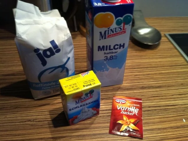 "EISCREME" Vanilleeis - laktosefrei - für die Mama - Rezept - Bild Nr. 2