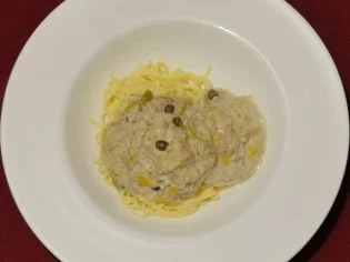 Pasta mit Porree-Tunfischsoße (Bettina Rust) - Rezept