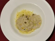 Rezept: Pasta mit Porree-Tunfischsoße (Bettina Rust) Pasta mit Porree-Tunfischsoße (Bettina Rust) - Rezept