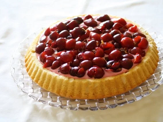 Kirsch-Schmand-Kuchen - Rezept - Bild Nr. 6