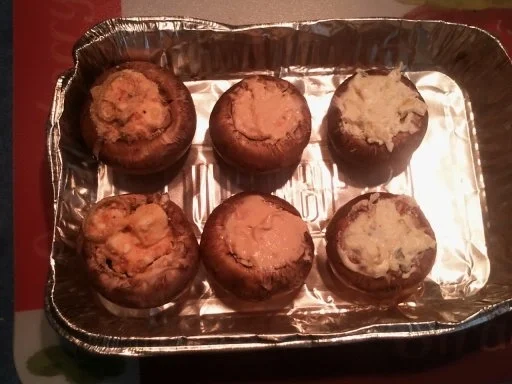 Gegrillte Champignons Tricolore - Rezept - Bild Nr. 3