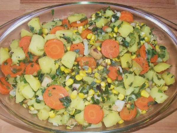 Rezept: Kartoffel - Gemüse - Auflauf Bild Nr. 8 Kartoffel - Gemüse - Auflauf - Rezept - Bild Nr. 8