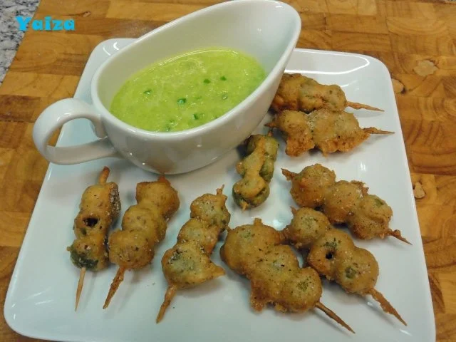 Aceitunas con almendras - Rezept - Bild Nr. 5