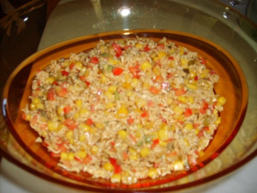 Chinesischer Nudelsalat - einfach - 27 kcal/100g