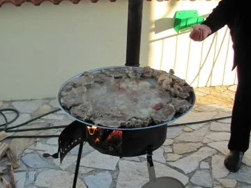 Verschiedenes: Paella....im Kotlovina-Ofen zubereitet - Rezept - Bild Nr. 5