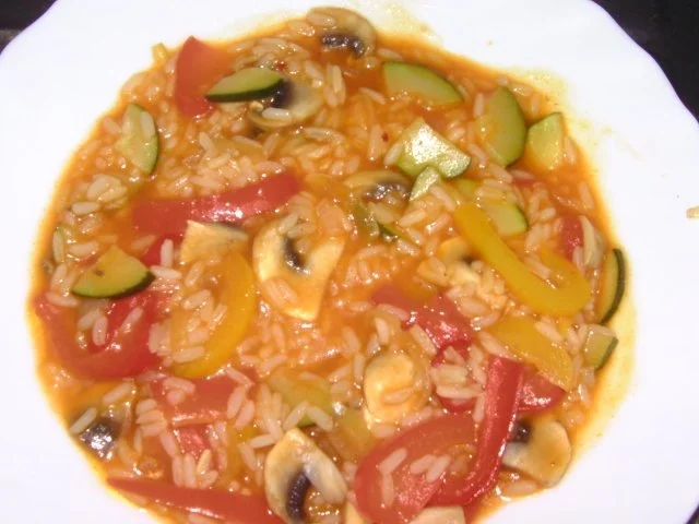 Rezept: Reis-Gemüse-Topf Reis-Gemüse-Topf - Rezept