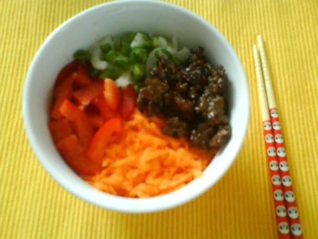 vierfarbiges Donburi - Rezept - Bild Nr. 2