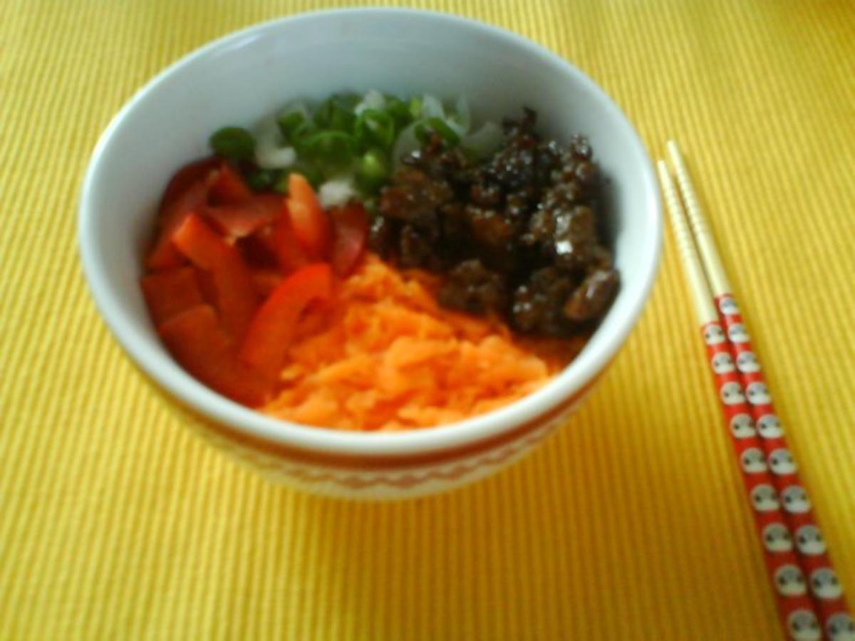 vierfarbiges Donburi - Rezept - Bild Nr. 3