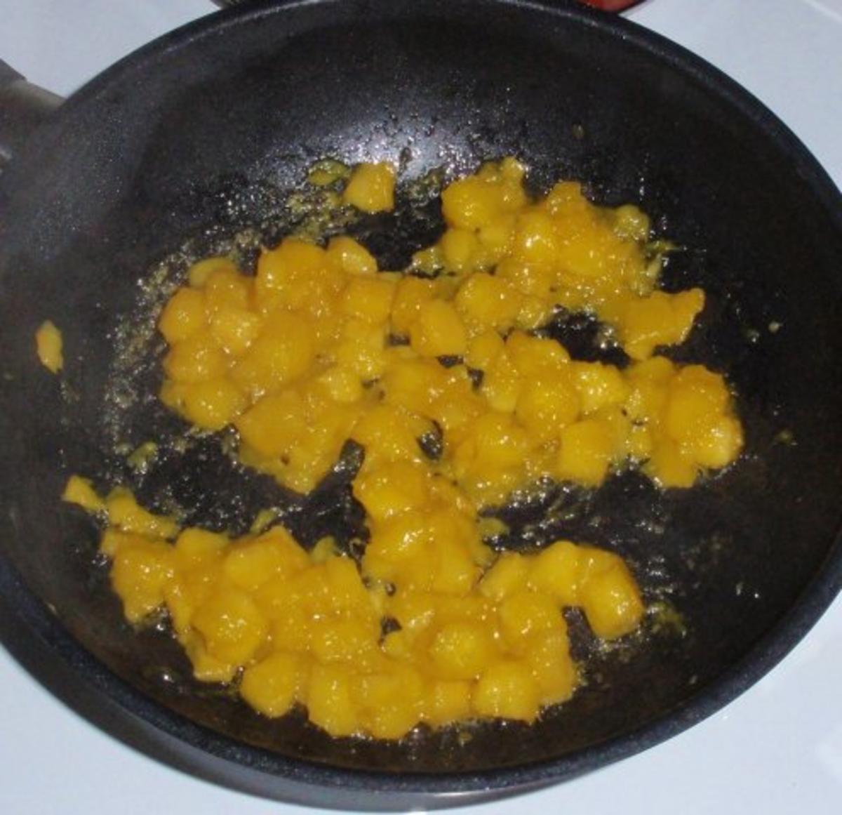 Herziges Frühstücksmüsli mit karamellisierten Mangostückchen - Rezept - Bild Nr. 6