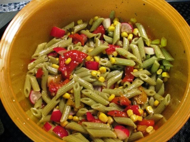 Sommerlicher Nudelsalat ohne Mayo - Rezept - Bild Nr. 2