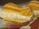 Eclairs mit Moccasahne - Rezept