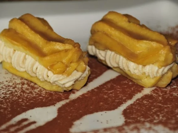 Eclairs mit Moccasahne - Rezept - Bild Nr. 8