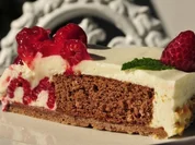Rezept: Limetten-Himbeer-Torte Limetten-Himbeer-Torte - Rezept