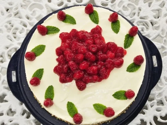 Limetten-Himbeer-Torte - Rezept - Bild Nr. 2