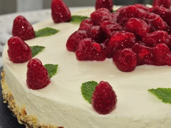 Limetten-Himbeer-Torte - Rezept - Bild Nr. 11