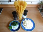 Spaghetti mit Schafskäse und Salbei - Rezept