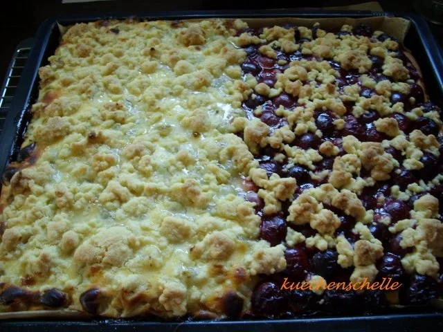 Stachelbeer- und Kirschkuchen - Rezept - Bild Nr. 3