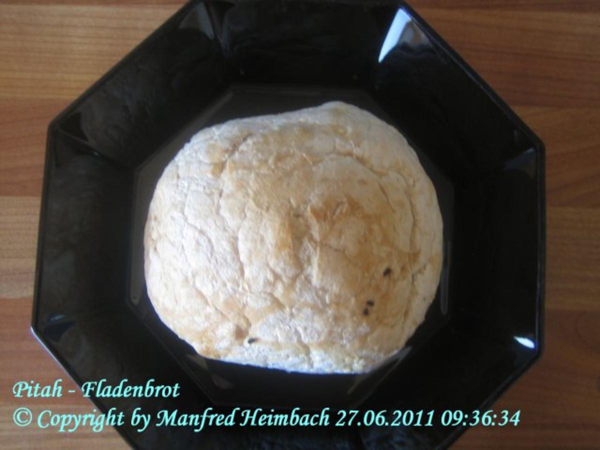 Brot  Pita  Fladenbrot ala Kosta - Rezept Von Einsendungen imhbach