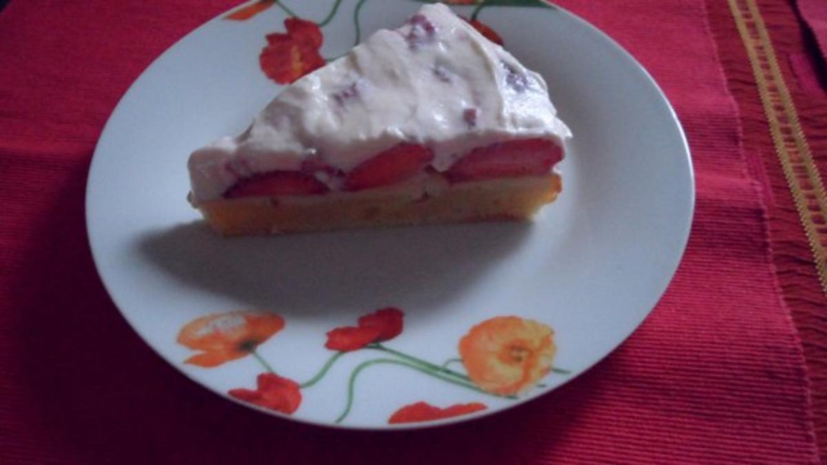 Bilder für Erdbeerkuchen ausbrobiert und war lecker - Rezept