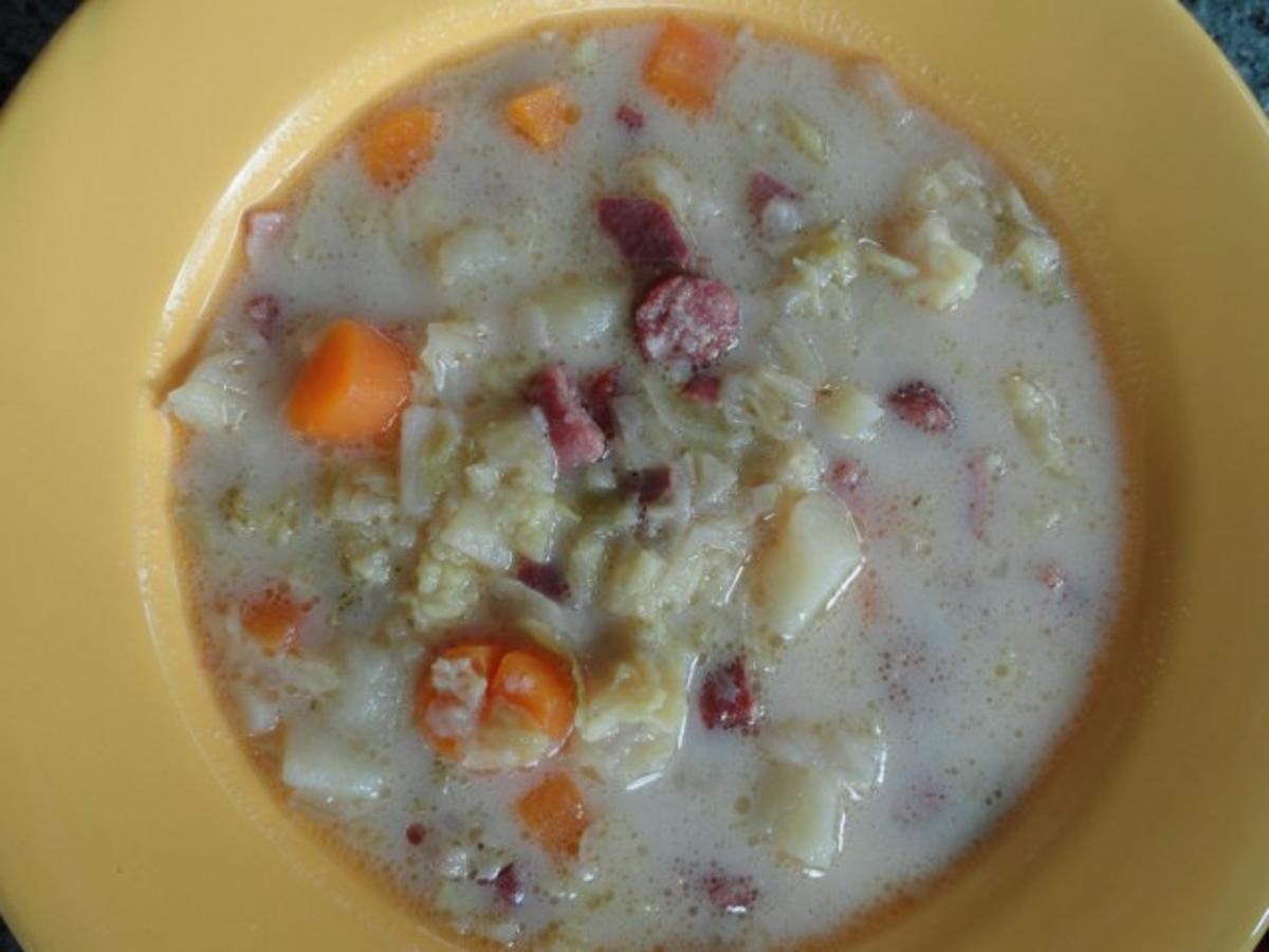 WIRSINGSUPPE mit Ingwer - Rezept mit Bild - kochbar.de