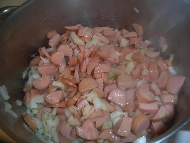 Rezept: BiNe` S PAPRIKA - WURST - TOPF Bild Nr. 2 BiNe` S PAPRIKA - WURST - TOPF - Rezept - Bild Nr. 2