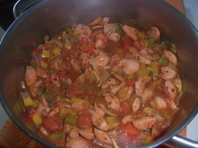 Rezept: BiNe` S PAPRIKA - WURST - TOPF Bild Nr. 6 BiNe` S PAPRIKA - WURST - TOPF - Rezept - Bild Nr. 6