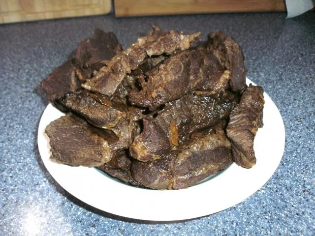 Rezept: geschmorte Ochsenbacken Bild Nr. 3 geschmorte Ochsenbacken - Rezept - Bild Nr. 3