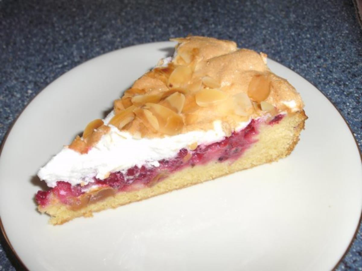 Bilder für Johannisbeerkuchen mit Mandelbaiser........Eigenkreation - Rezept