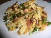 Schinken-Maccaroni aus der Pfanne - Rezept