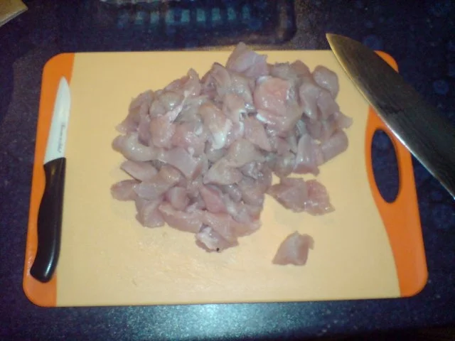 Spaghetti mit Putentitten-Spinat-Sahne-Soße - Rezept - Bild Nr. 4