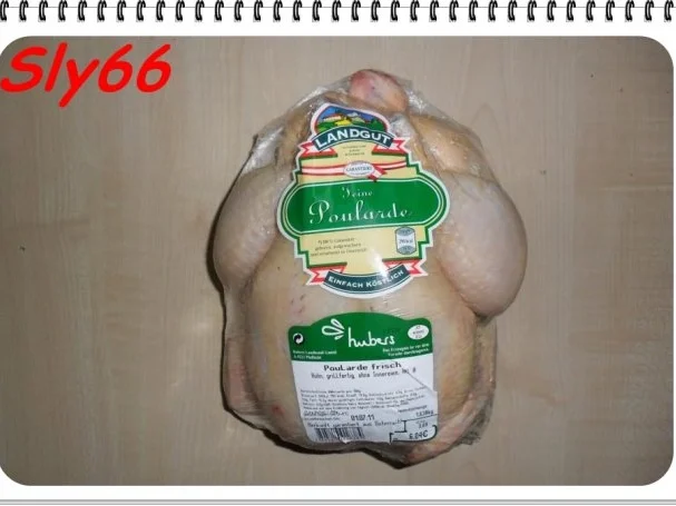 Rezept: Geflügel:Poularde Pikant Mariniert Bild Nr. 2 Geflügel:Poularde Pikant Mariniert - Rezept - Bild Nr. 2