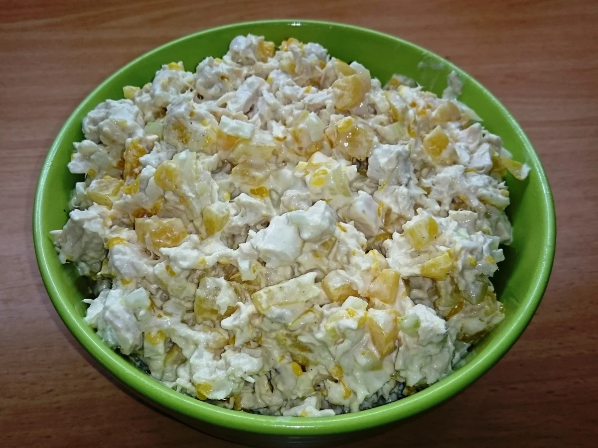 Geflügelsalat - Rezept - Bild Nr. 3265