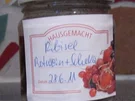 Ribiselmarmelade mit Rotwein und Schokolade - Rezept