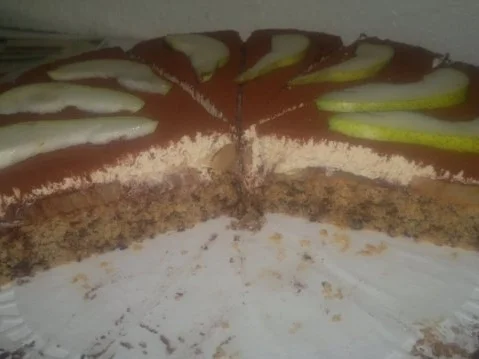 Cappuccino-Birnen-Torte - Rezept