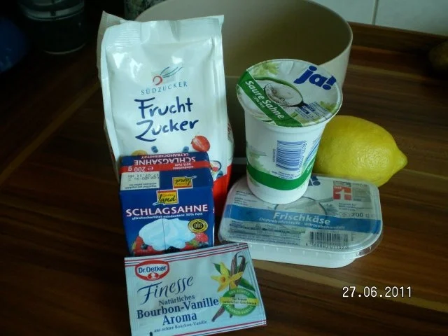 Eiscreme Käsekuchengeschmack - Rezept - Bild Nr. 5