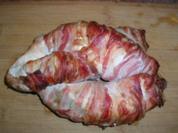 Zopf (gefüllt)  aus Schweinerücken  mit himmlischer Pflaumensauce - Rezept