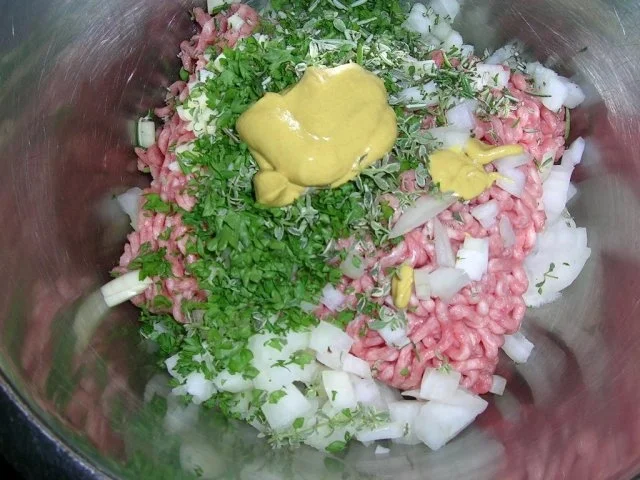 Zopf (gefüllt)  aus Schweinerücken  mit himmlischer Pflaumensauce - Rezept - Bild Nr. 9