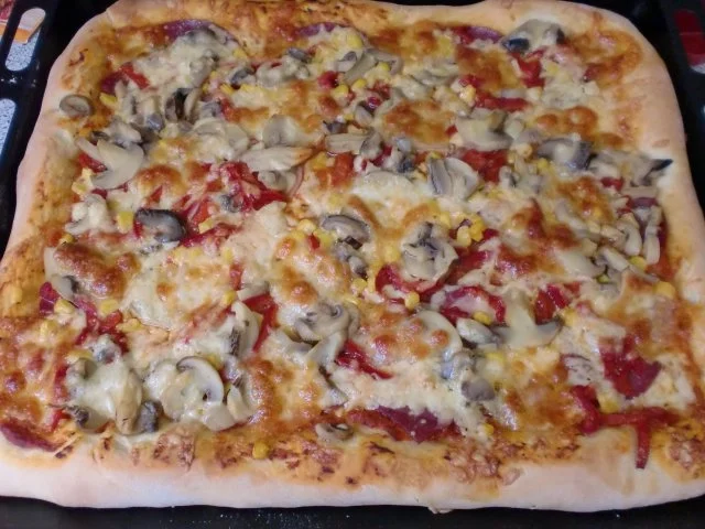 Rezept: "Die Pizza" "Die Pizza" - Rezept